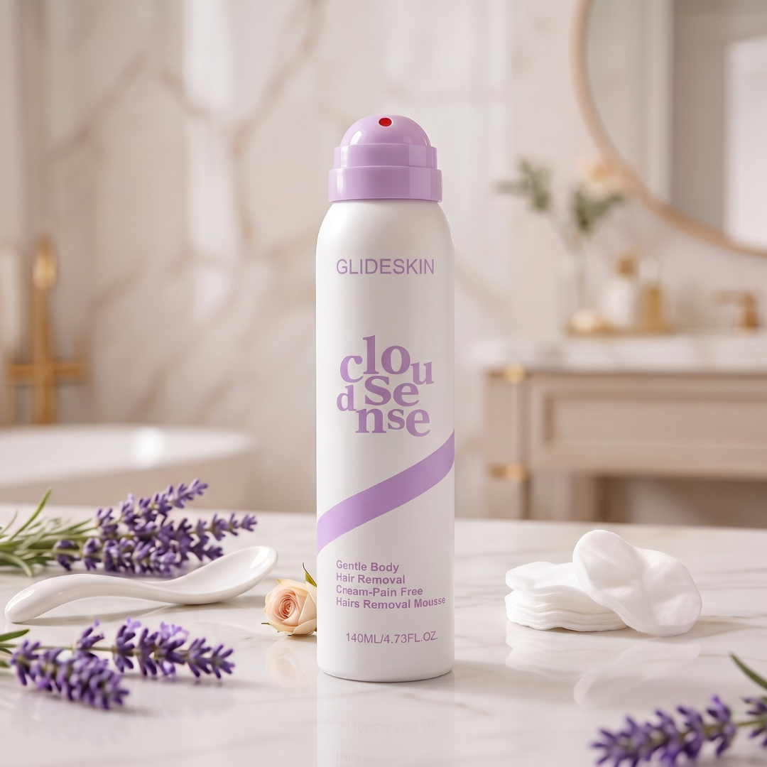 Crema Depilatoria en Spray Sin Dolor